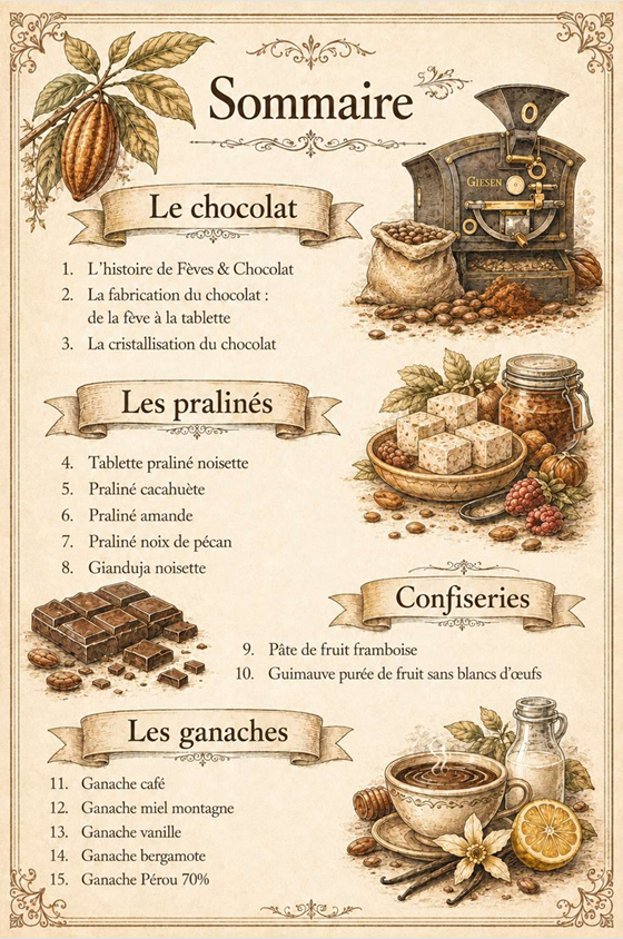 Fèves & Chocolat - Chocolat et confiserie recettes intemporelles Fèves&Chocolat
